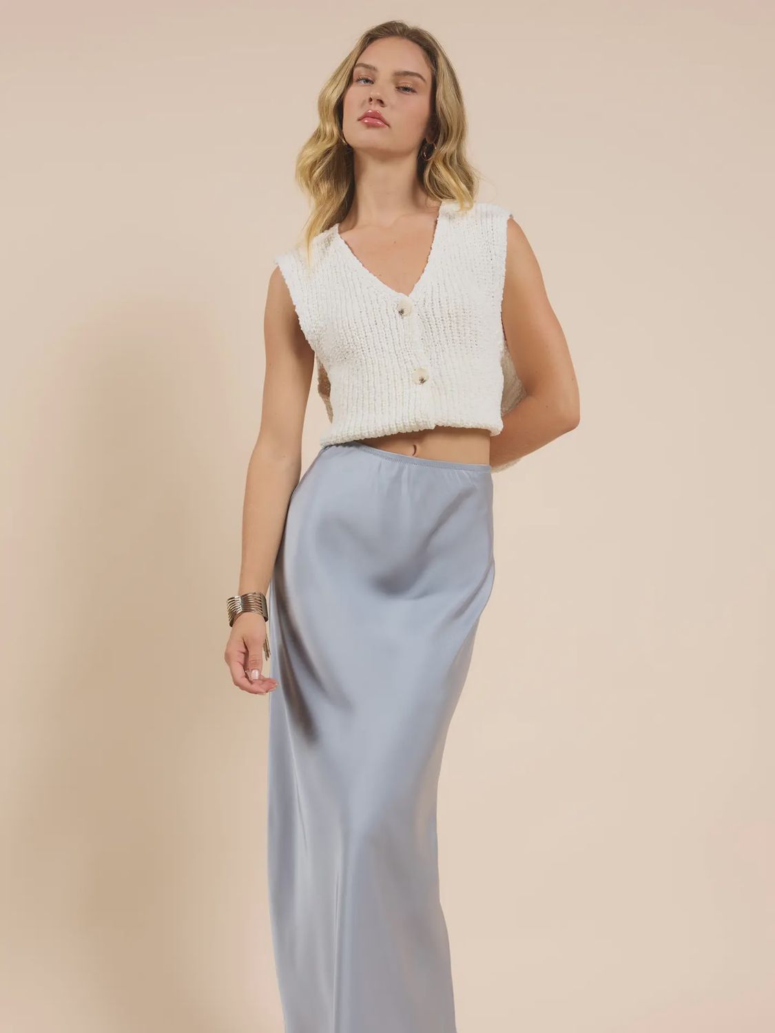 El Sol Slip Maxi Skirt
