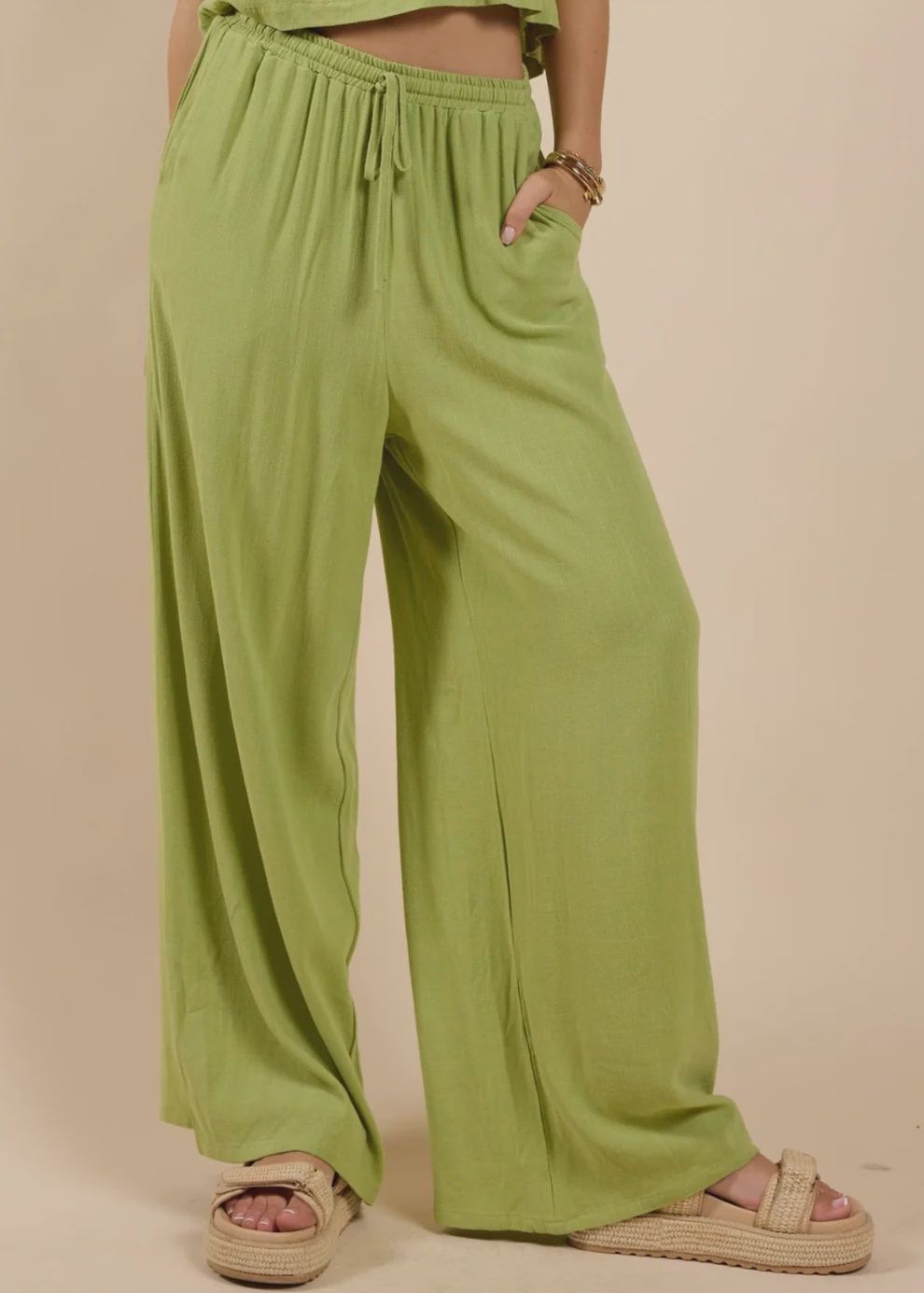 Sugarloaf Elastic Waist Pants