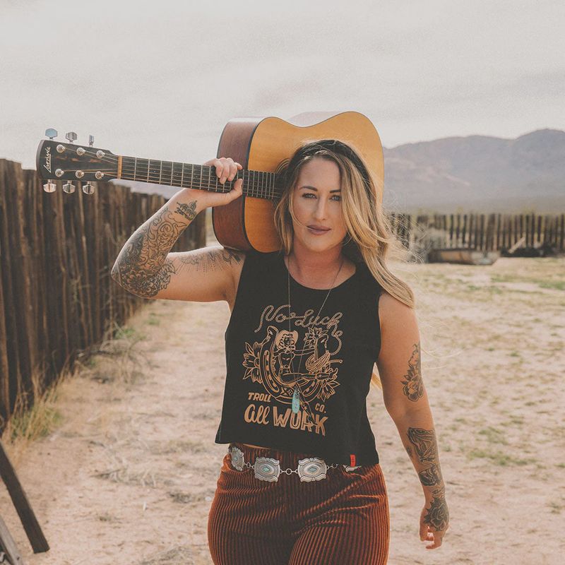 NOLAW Cowgirl Crop Tank