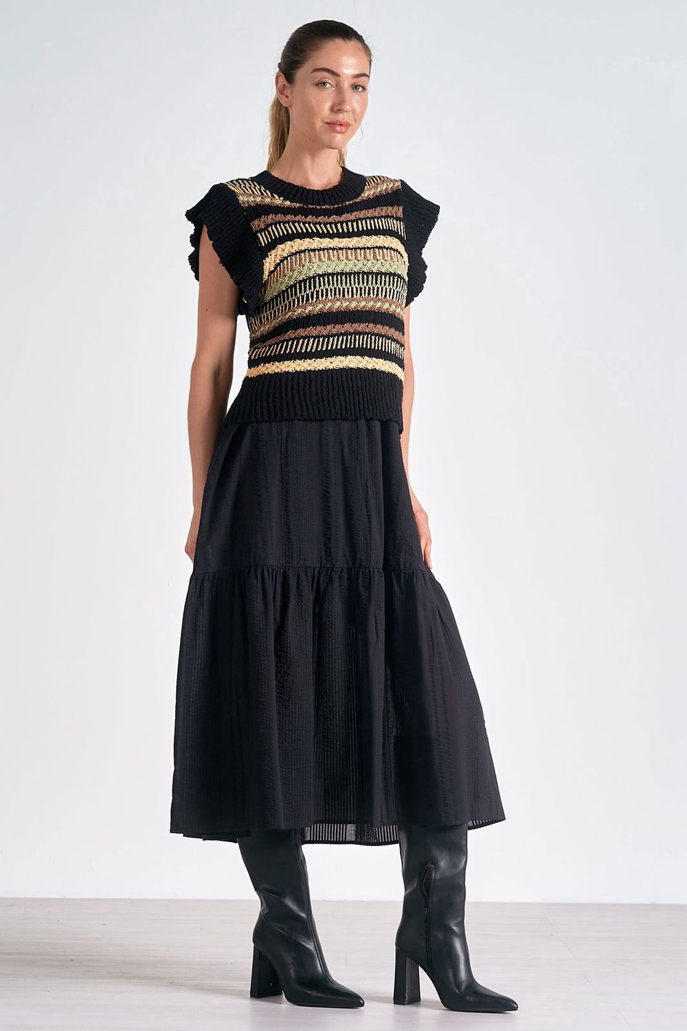 Dress Midi Combo
