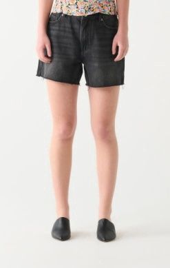 Mid Rise Jean Short