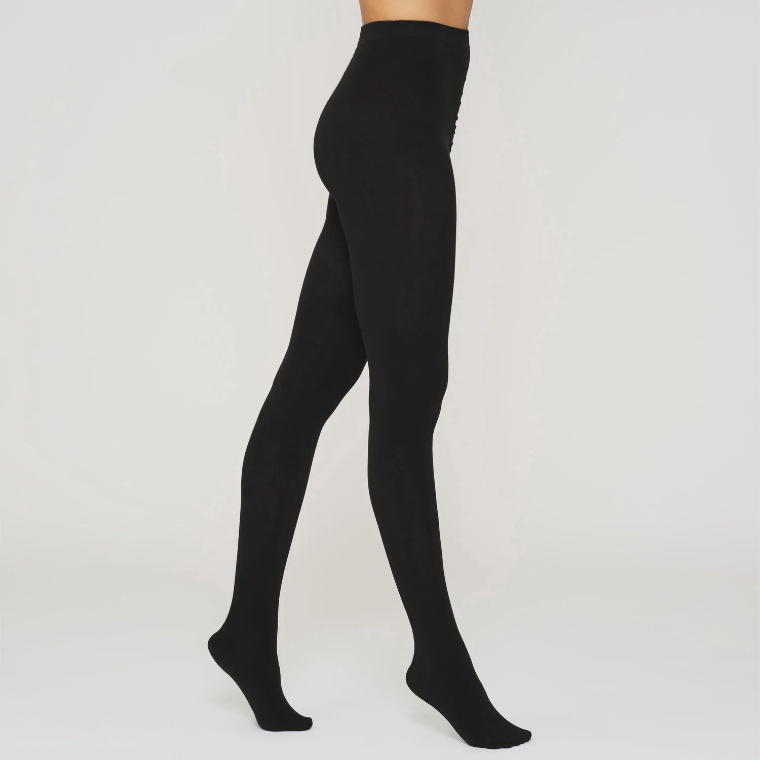 Cable Patterned Fleeced Tights