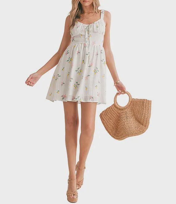 Spring Cleaning Dress / Scrunch Straps