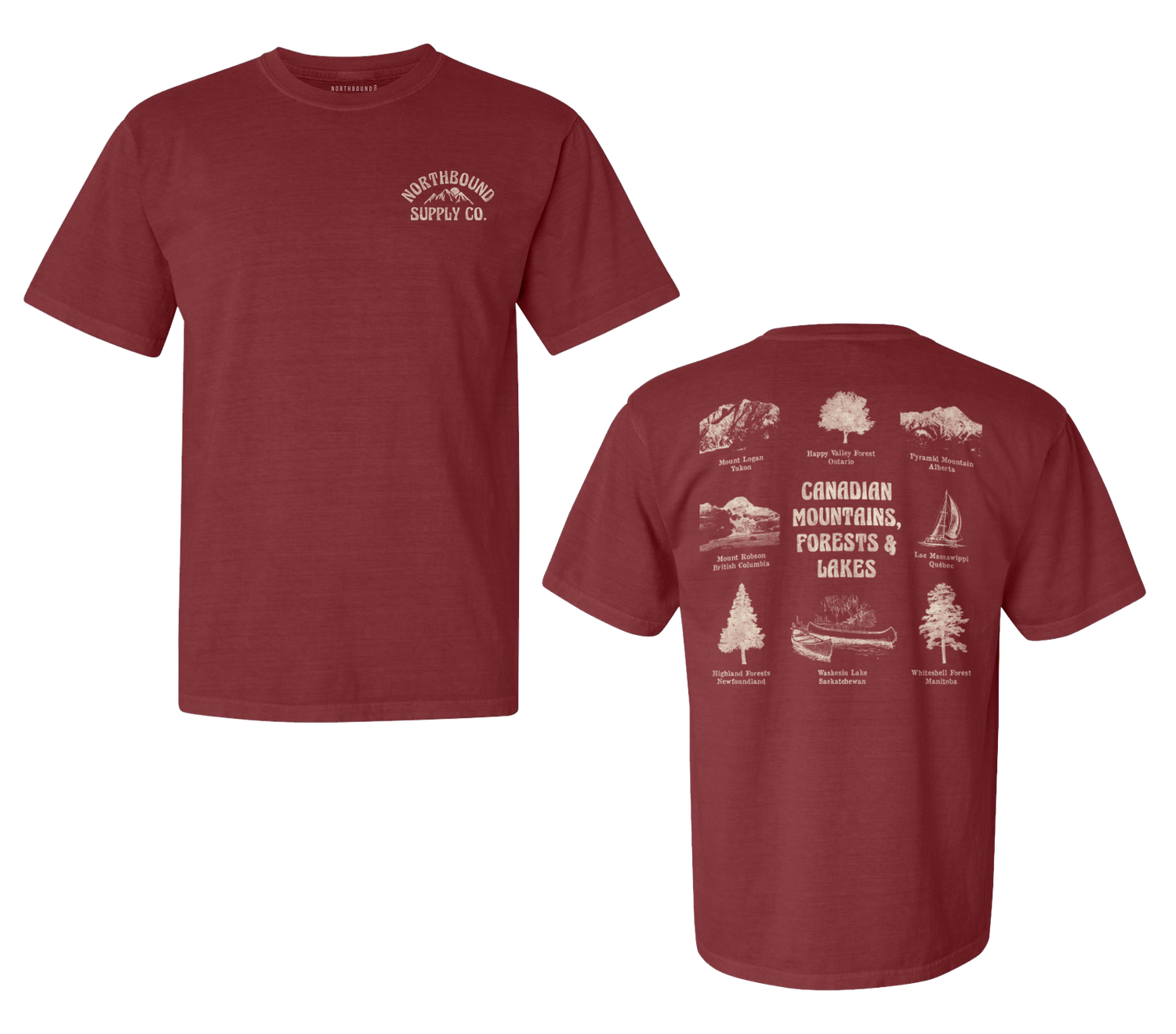 Mountains Forest &amp; Lake S/S Tee