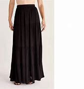 Nicola Crinkled Tiered Skirt
