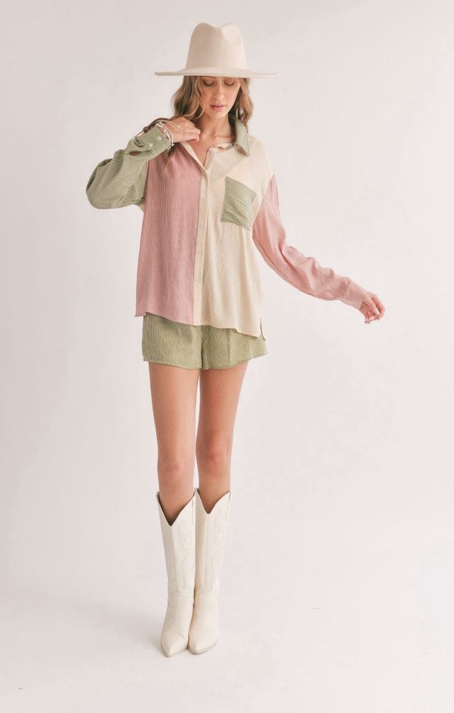 Oasis ColorBlock Shirt