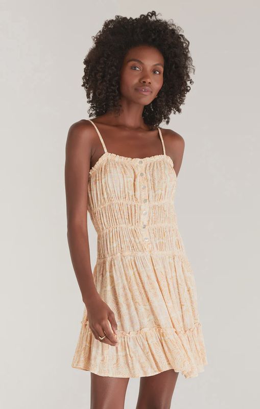 Anabella Madallion Mini Dress