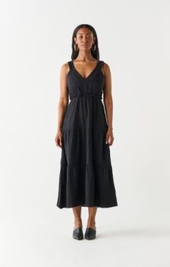 Cotton Midi Dress
