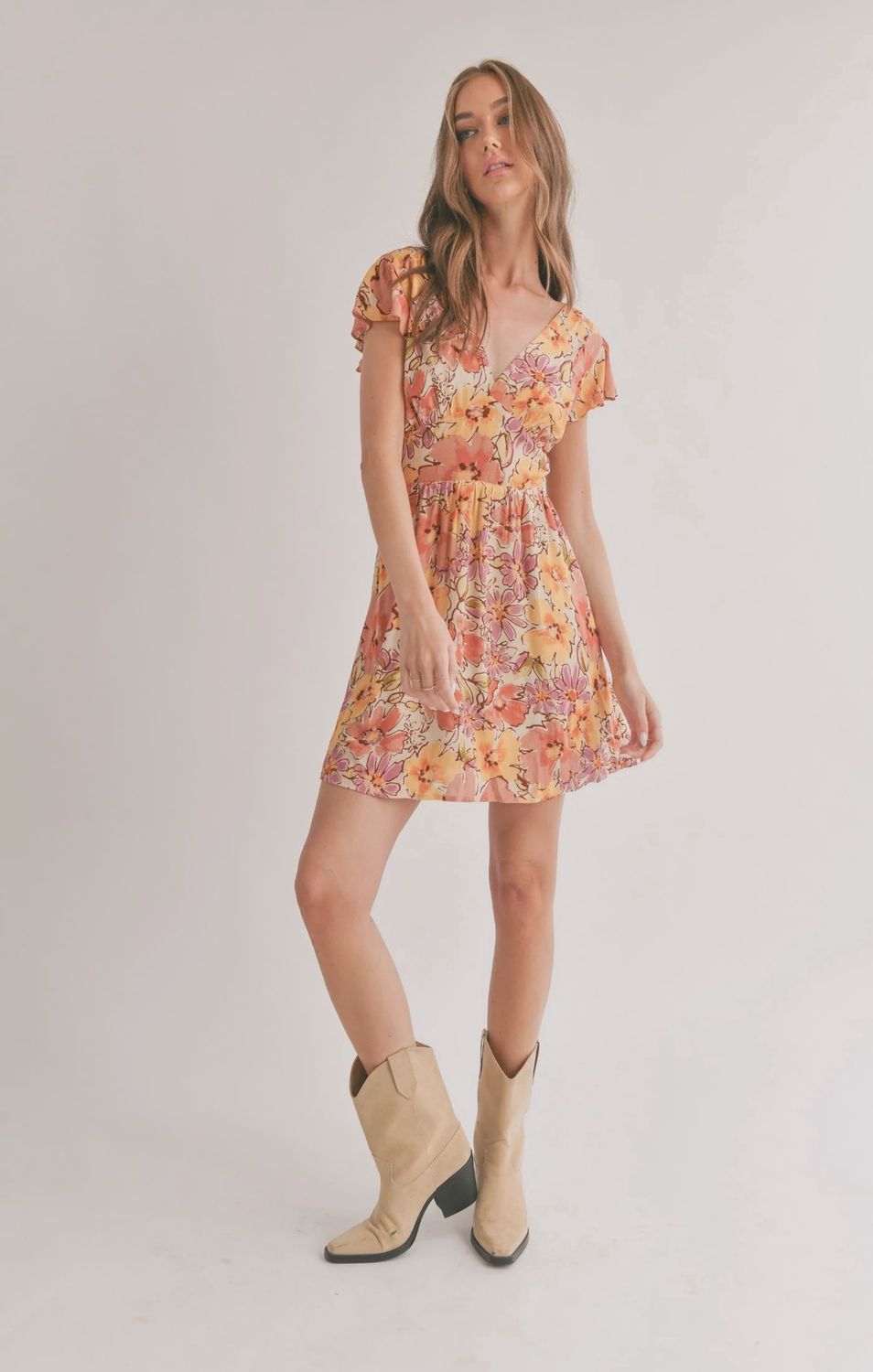 Aurora Flare Shirt Dress