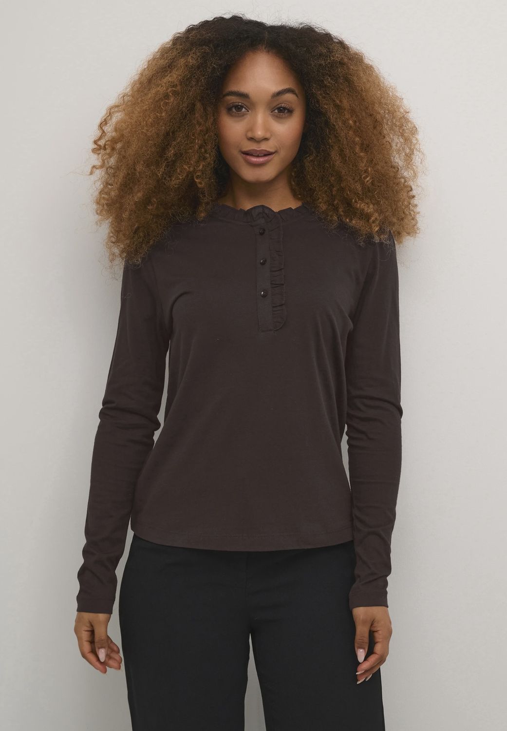 CRNaia Flounce Blouse