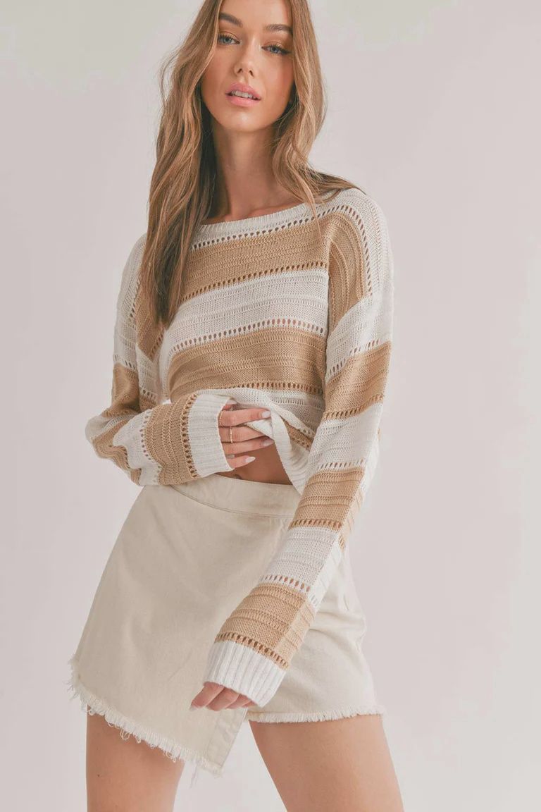 Lucia Striped Sweater