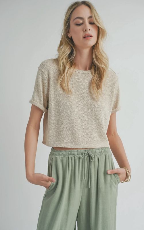 S/S Knit Top