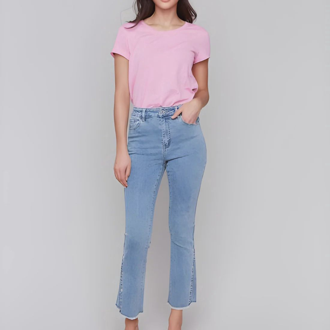 Bootcut Leg With Side Snaps