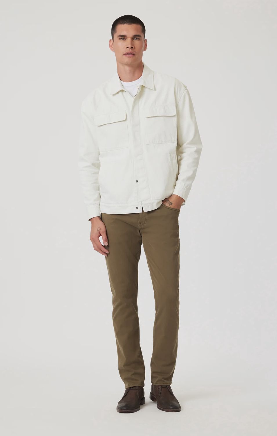Marcus Juniper Casual Twill Jean