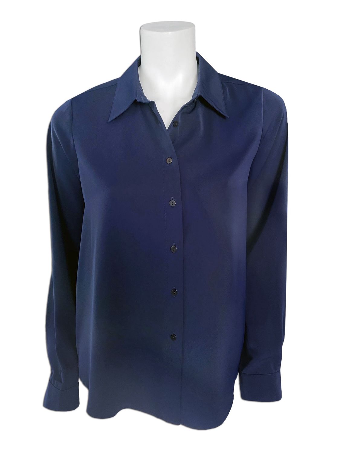L/S Button Blouse
