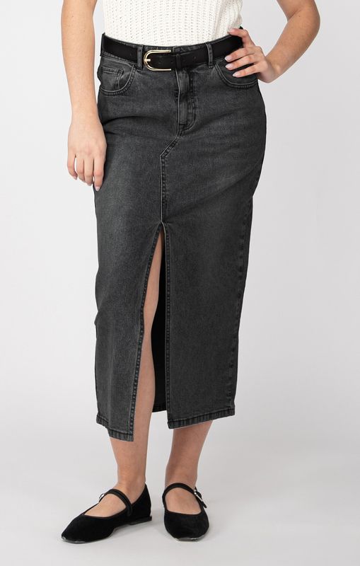 Denim Maxi Skirt