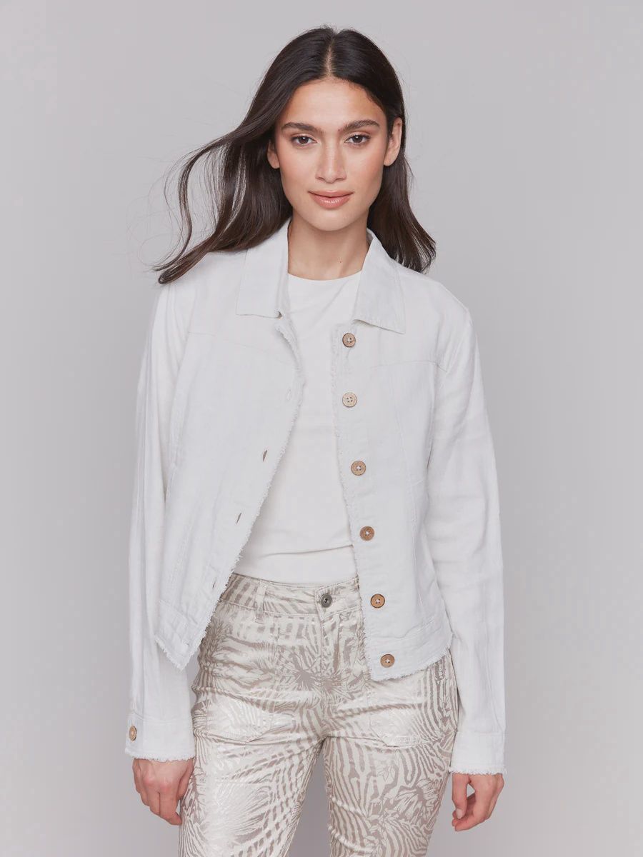 L/S Button Front Jacket