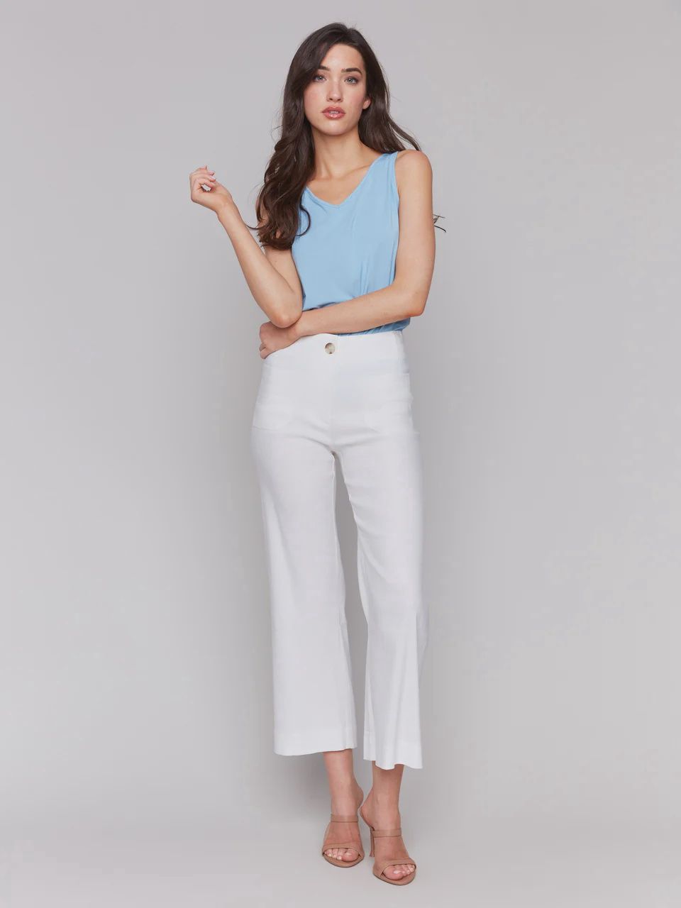 Straight Leg Pant with Patch Pockets