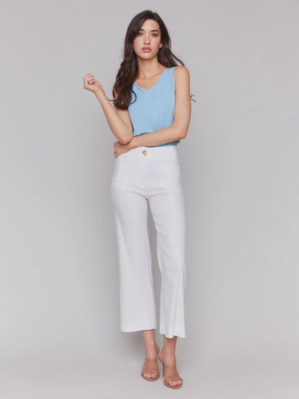Straight Leg Pant with Patch Pockets