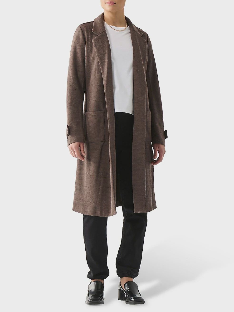 L/S Longline Knit Blazer