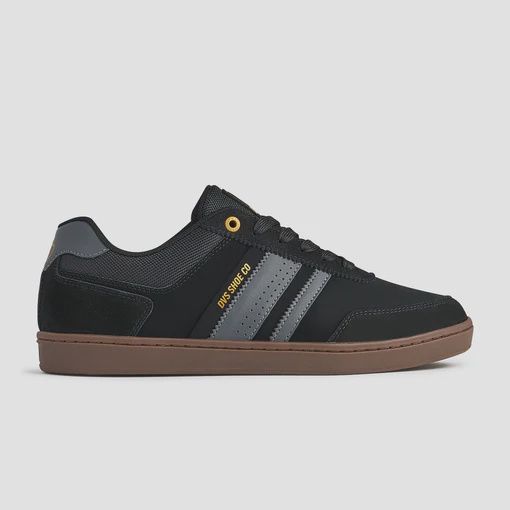 Milan St Black/Gum Suede