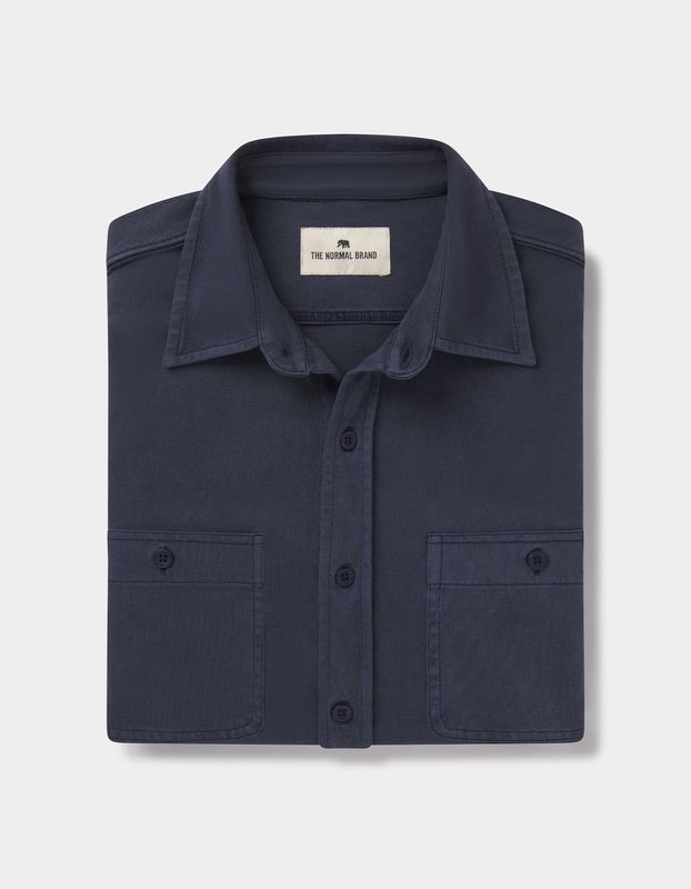 Lennox Jersey Button Up Top