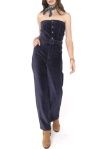 Morrison Strapless Belted Jumpsuit