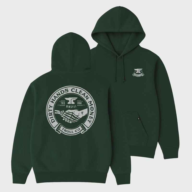 DHCM Haggler Hoodie Pine