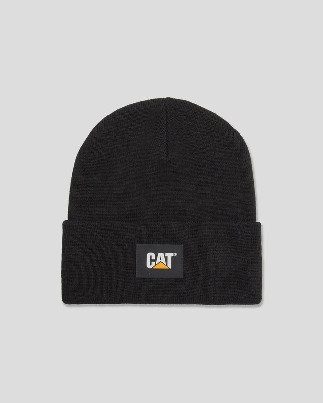 CAT Label Cuff Beanie
