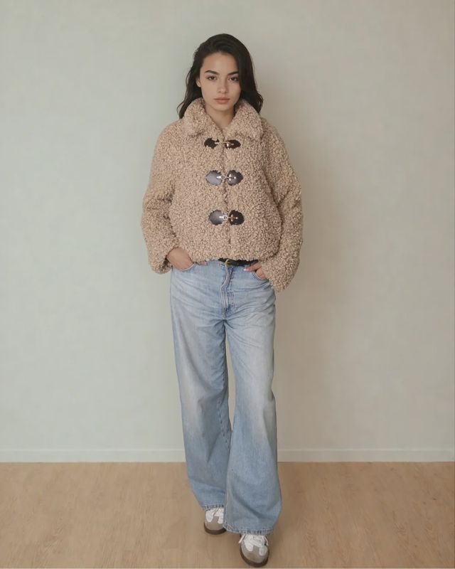 Carmelle Teddy Dress Coat