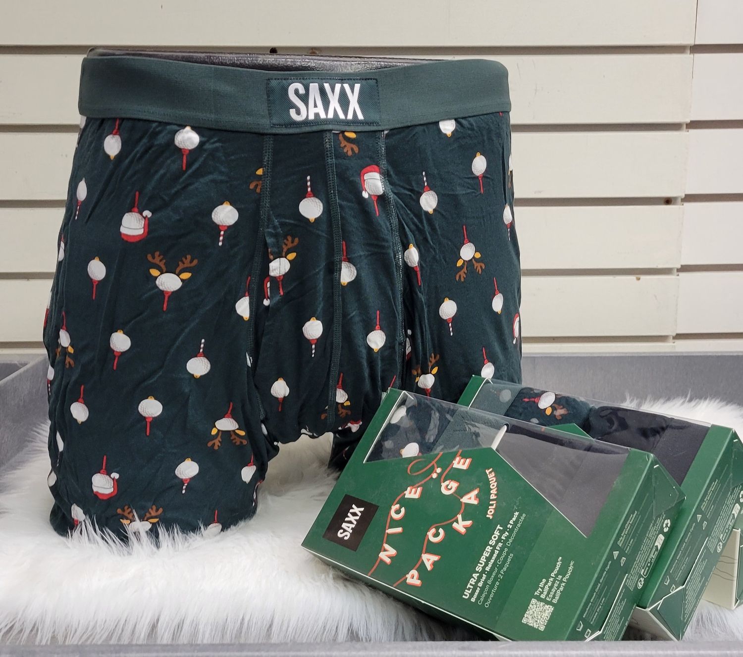 Ultra S S Boxer Brief 2-PK Christmas