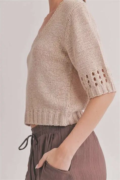 Alora V-Neck Sweater