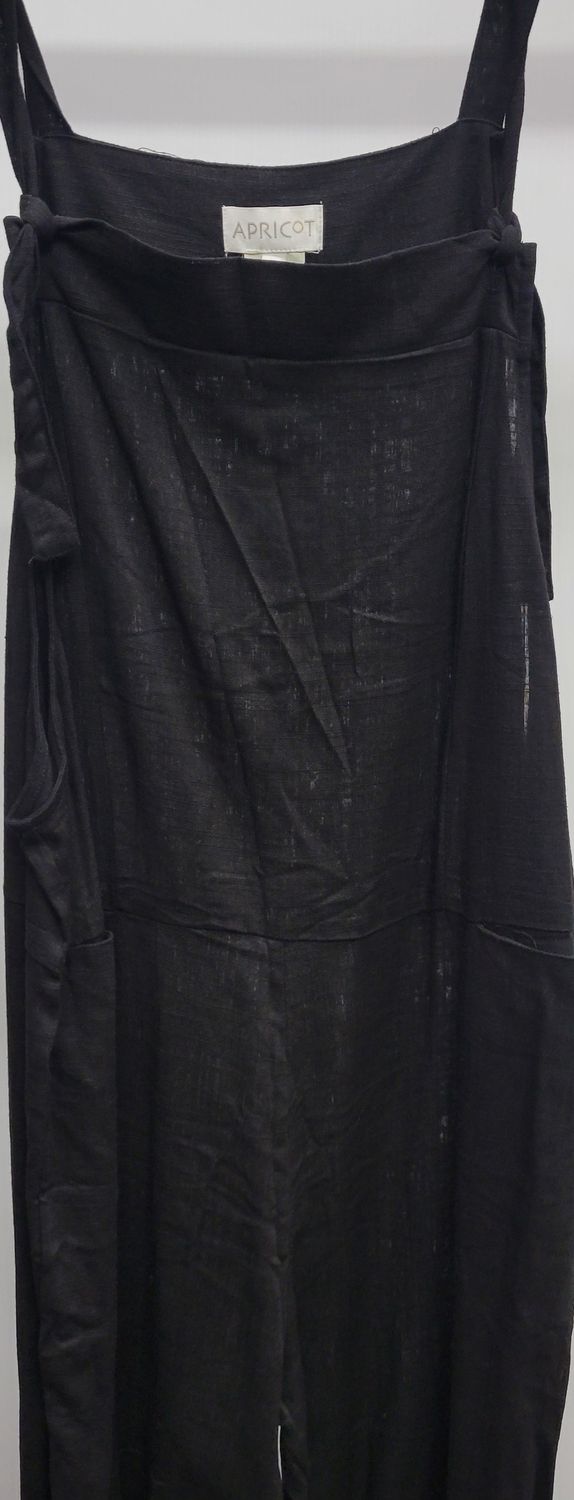 Apricot Linen Jumpsuit