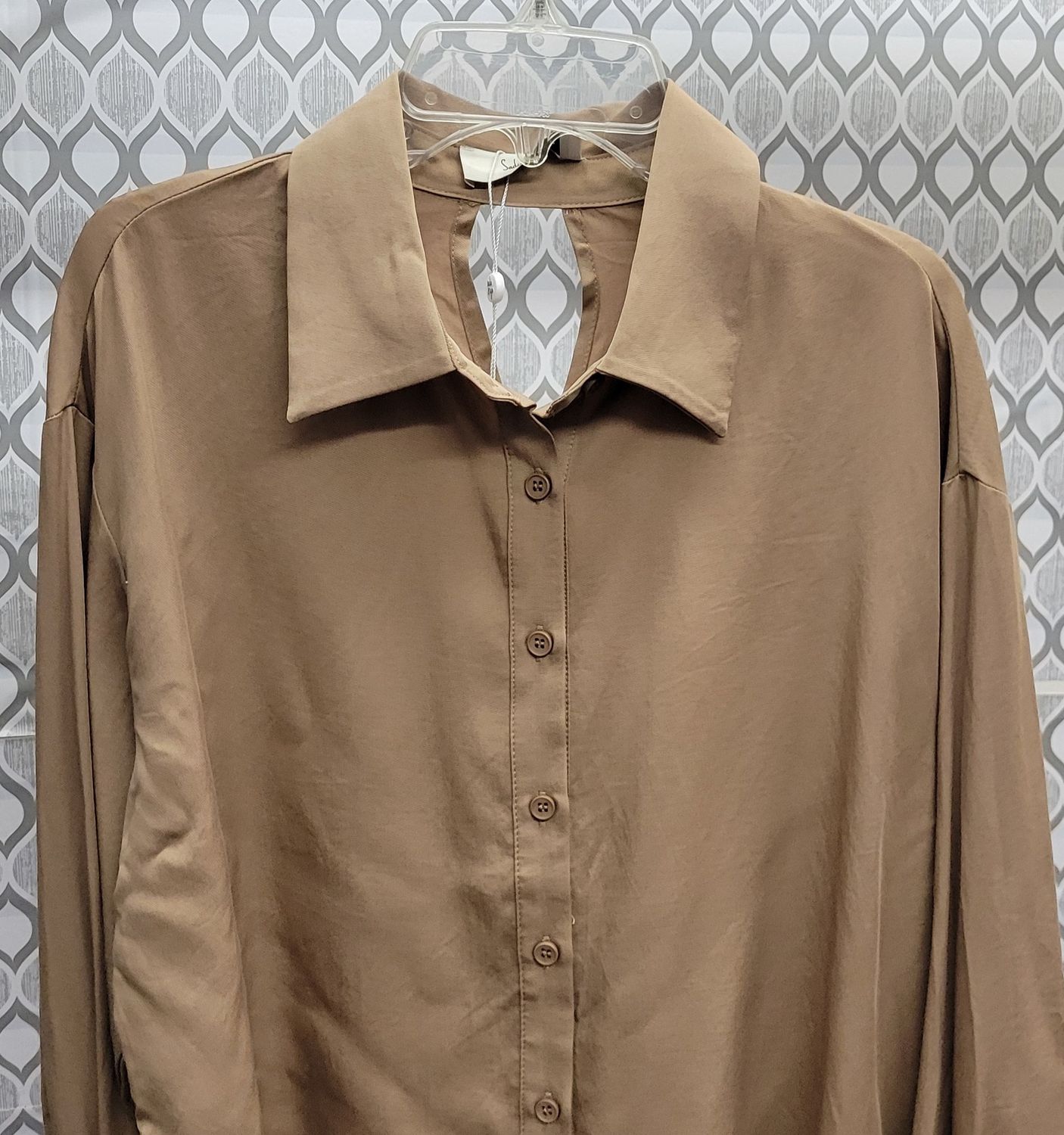 Dress Code Back Knot Shirt
