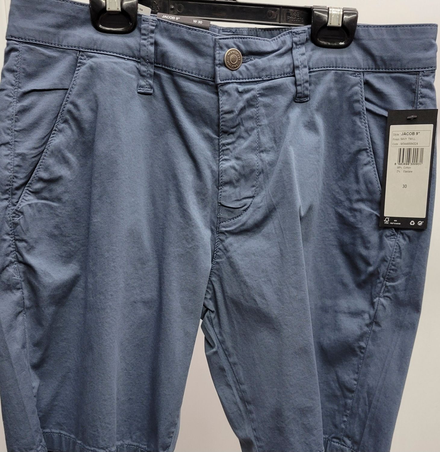 Jacob Navy Twill Short
