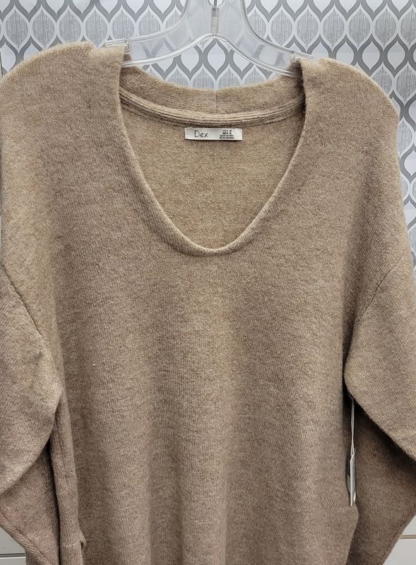 Slit Hem Sweater