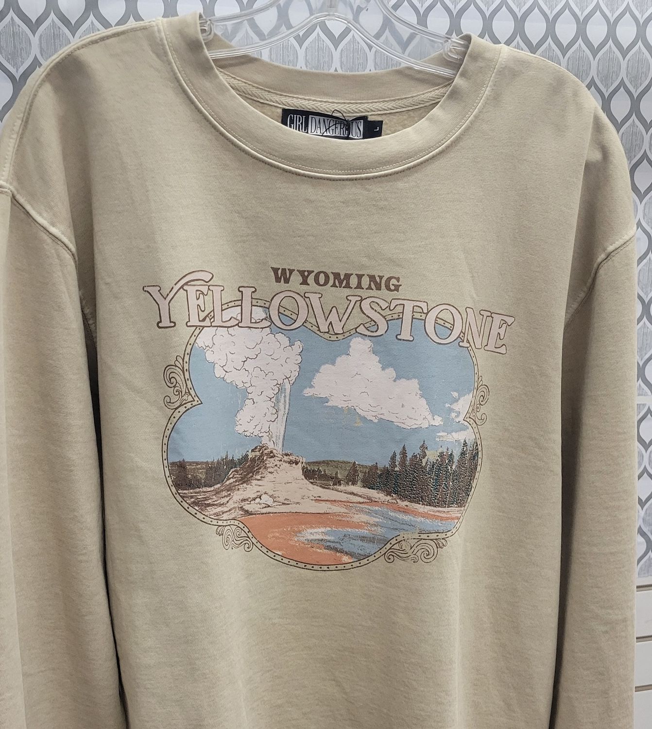Yellowstone Frame Oversized Sweatshirt