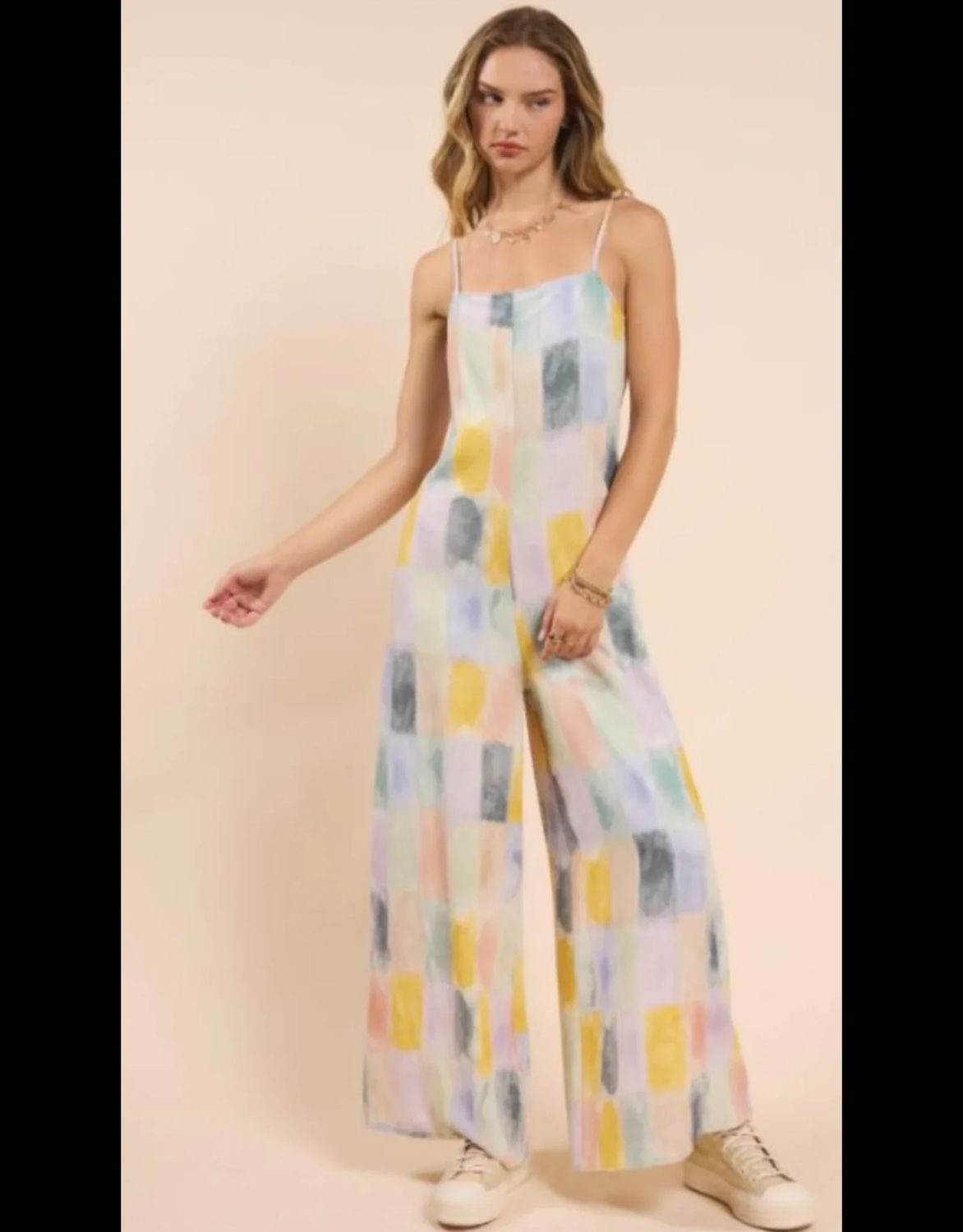 Petrichor Wide Leg Jumpsuit