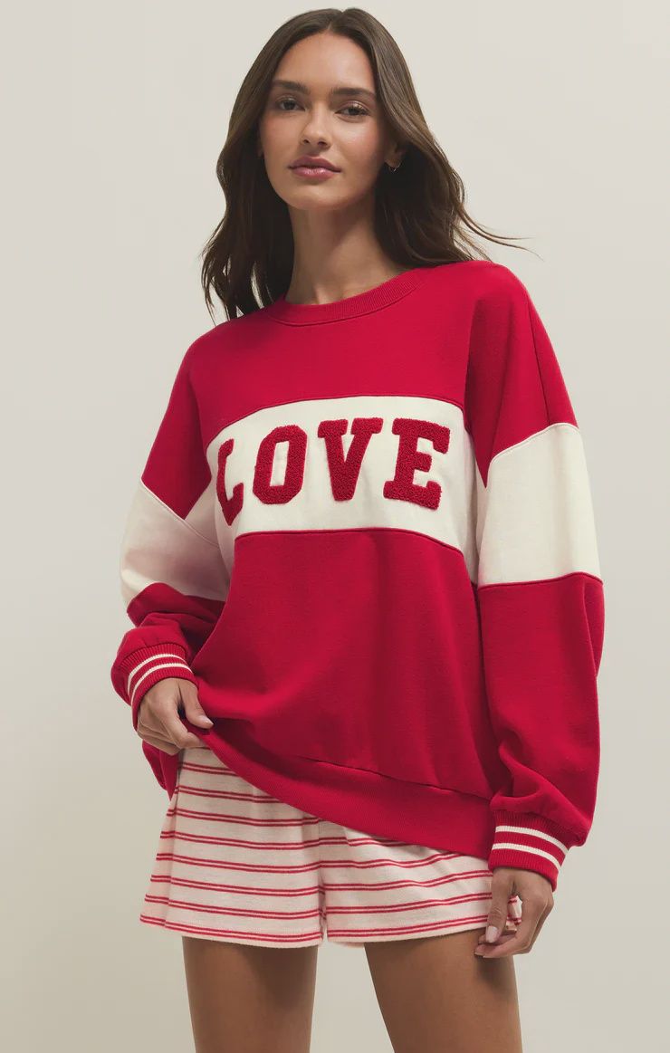 Oversized Love Sweatshirt