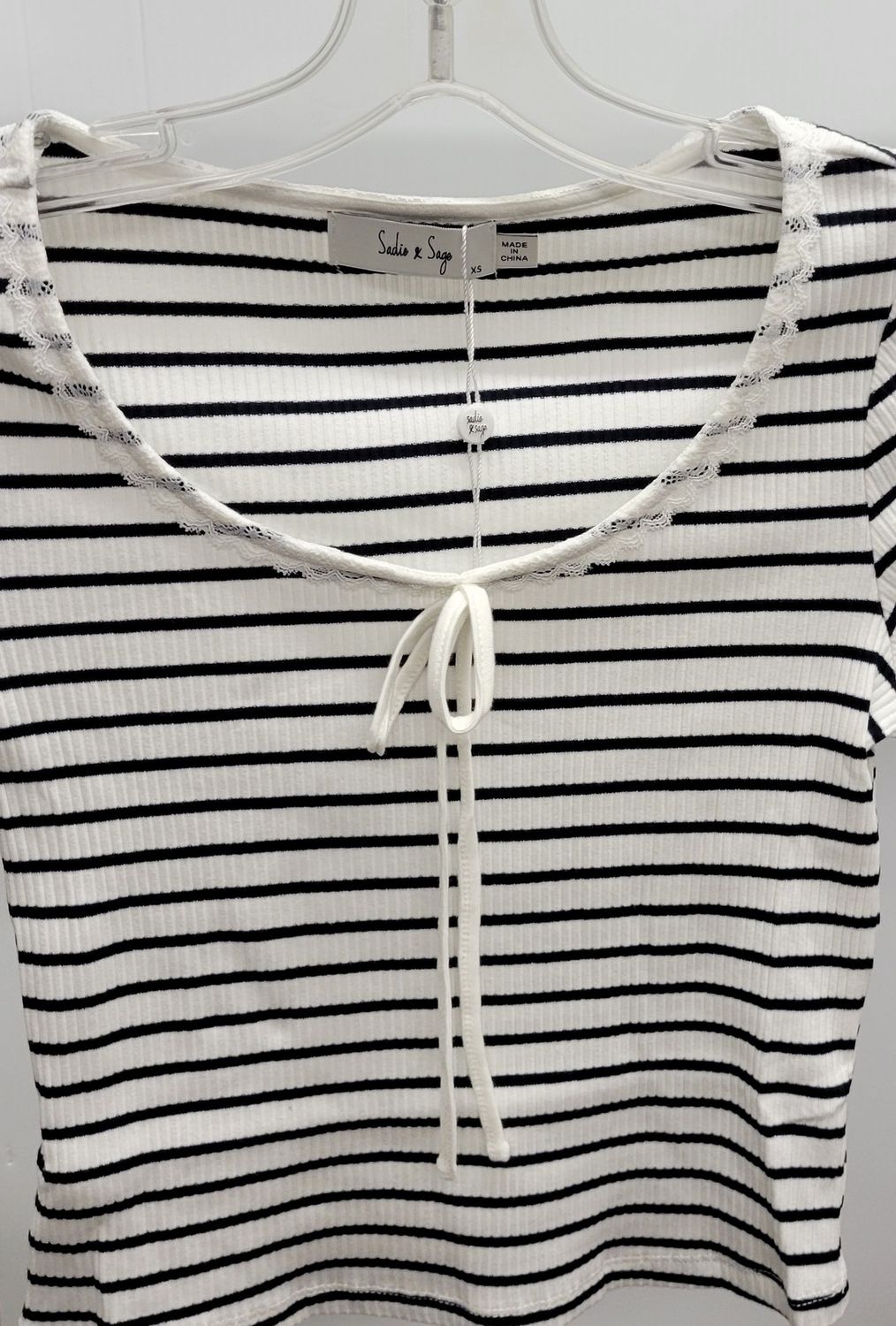 Dejavu Striped Top