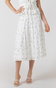 Smocked Waist Skirt