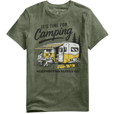 It's Time For Camping T-Shirt