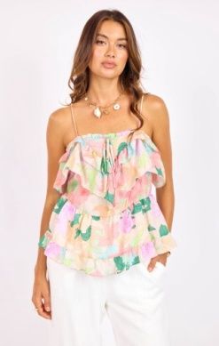Bloom Revival Ruffle Cami