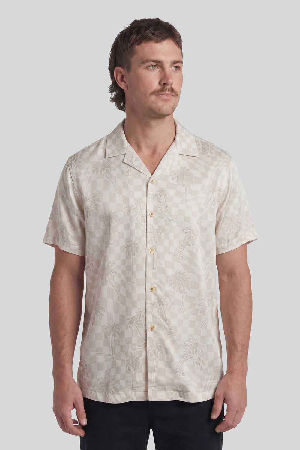 Par-Tee Polo-Checker Palm