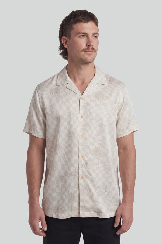 Par-Tee Polo-Checker Palm