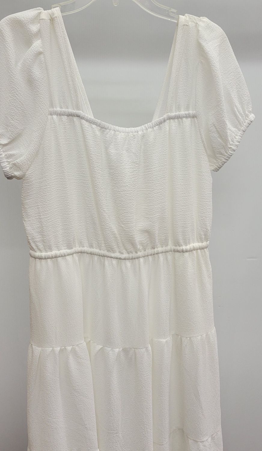 Puff Sleeve Tie Dress