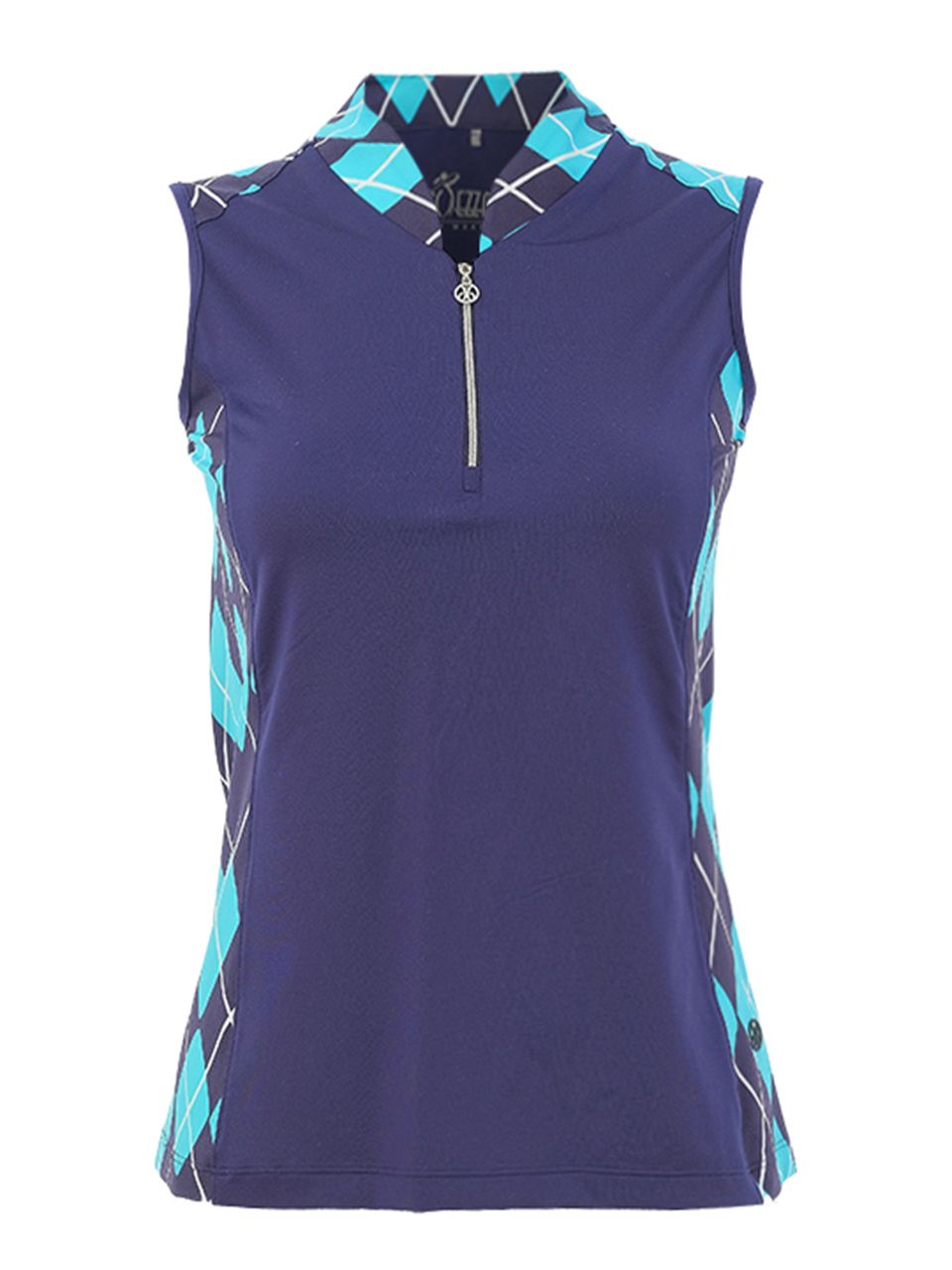 Knit Pullover-Navy A