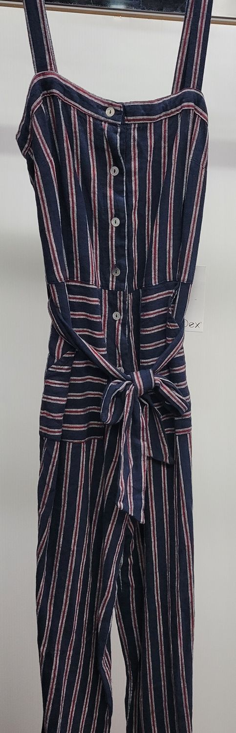 Button Front Jumpsuit