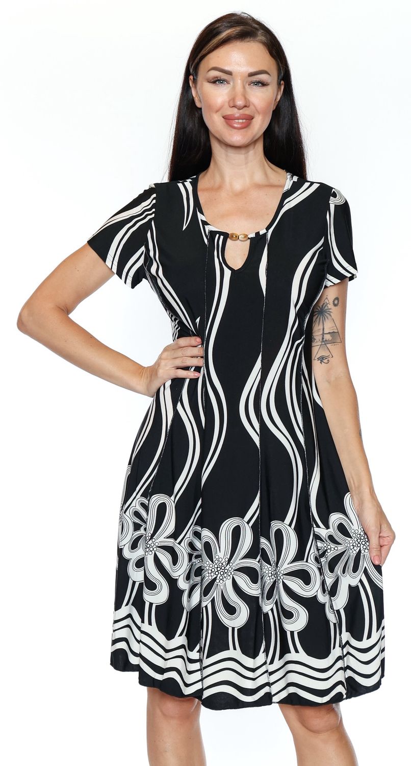 Fit &amp; Flare T-Shirt Dress