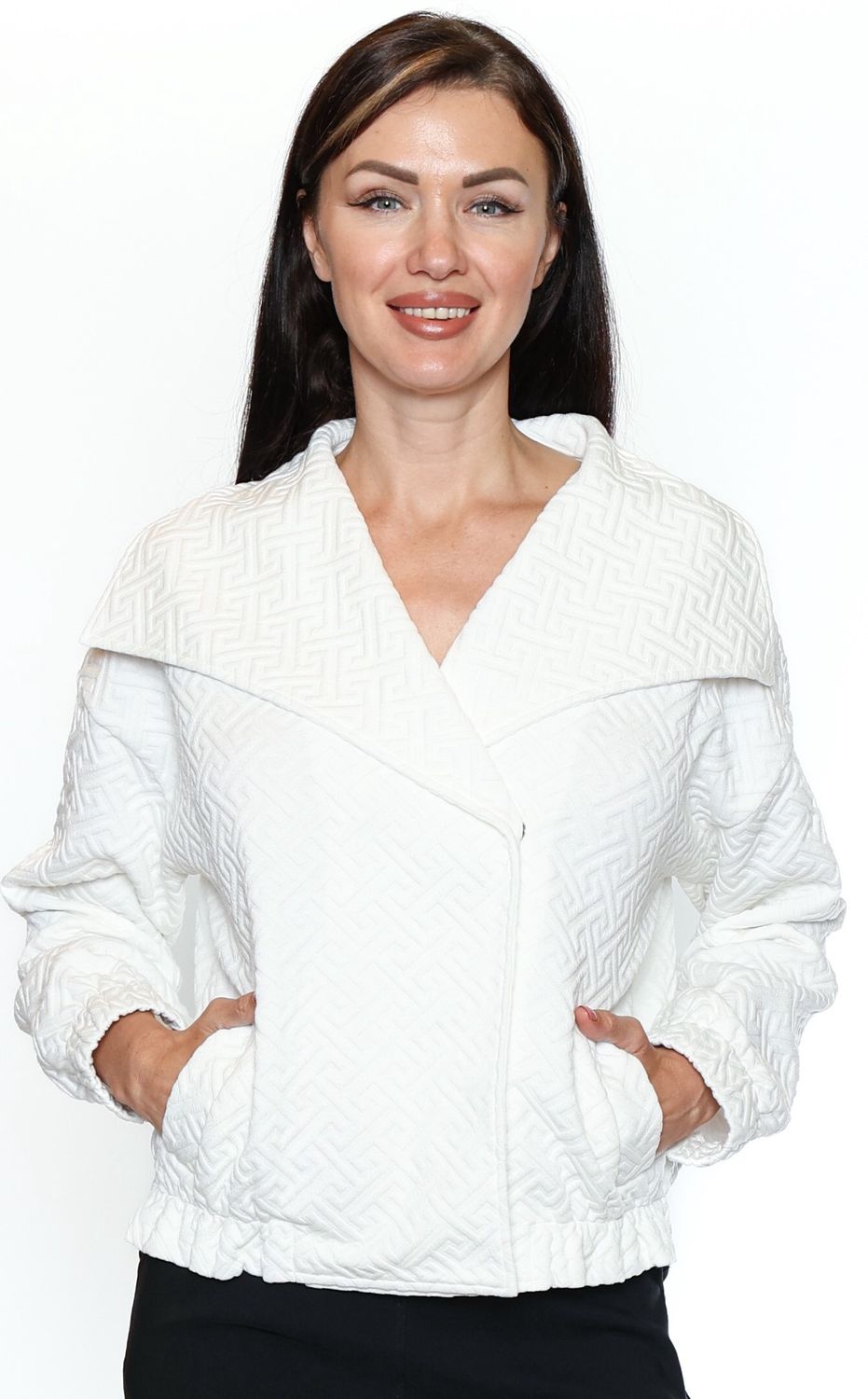 Jaquard Button Jacket
